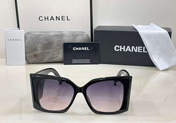 Women Square Large Double Frame Sunglasses