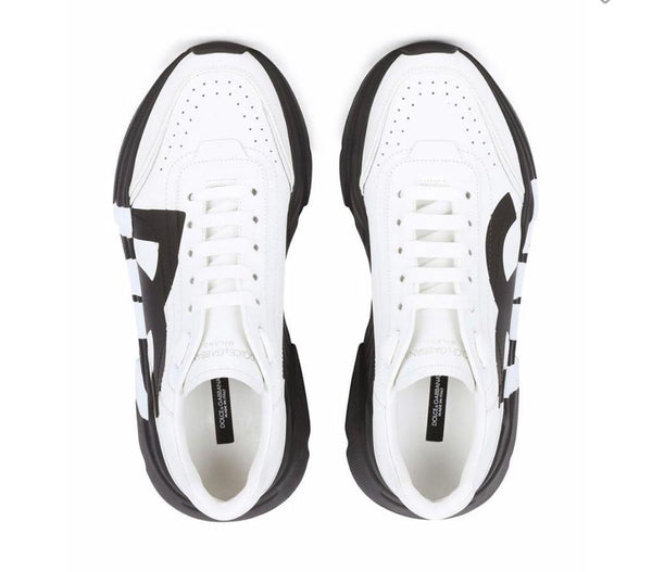 Logo-Print Lace-Up Sneakers