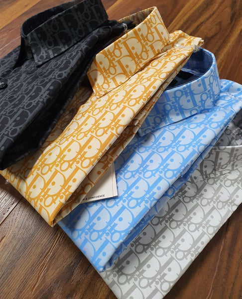 Premium Monogram Printed Shirt