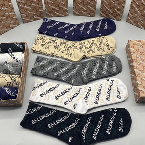 Premium Logo Initial Socks For Men