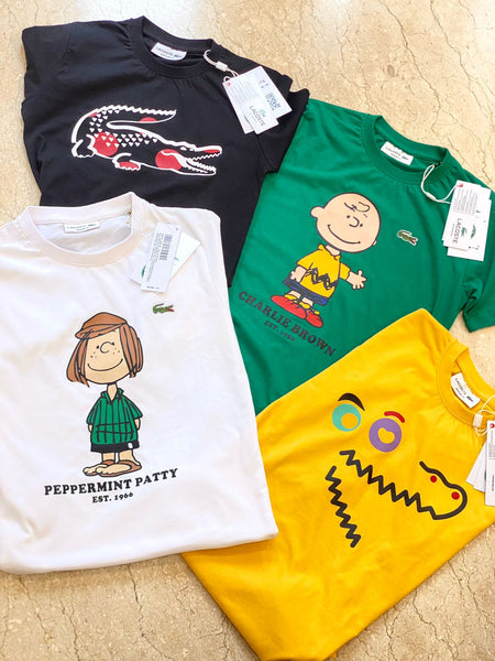 Cartoon Character Printed Tee For Kids