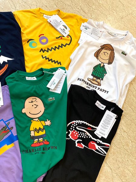 Cartoon Character Printed Tee For Kids