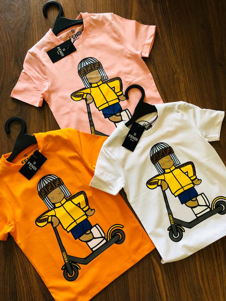 Latest Kid Cartoon character printed Tee