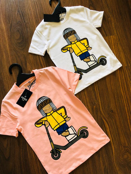 Latest Kid Cartoon character printed Tee