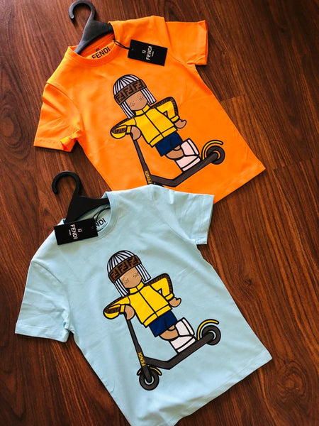 Latest Kid Cartoon character printed Tee