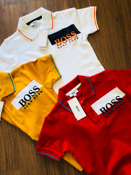 Premium Polo Collar T-shirt For Kids