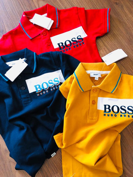 Premium Polo Collar T-shirt For Kids