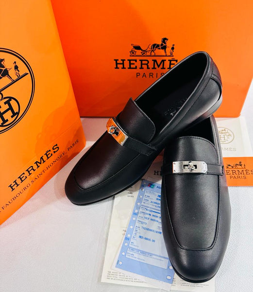 Classic Brand Initial Loafer For Men