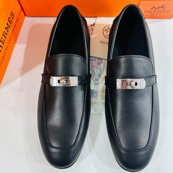 Classic Brand Initial Loafer For Men