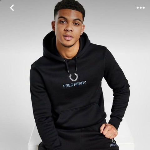 Premium Initial Embroidered Hoodie