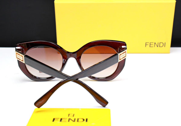 Brown Fashion Round Sunglasses