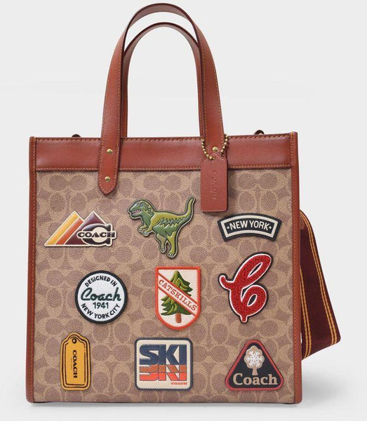 Multi Patch Signature Monogram Women's Tote