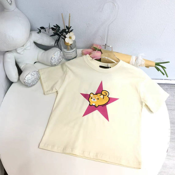 Luxury Logo Printed T-shirt For Kids