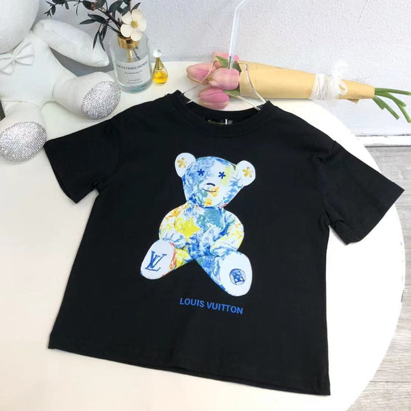 Fashionable Bear Printed T-shirt For Kids