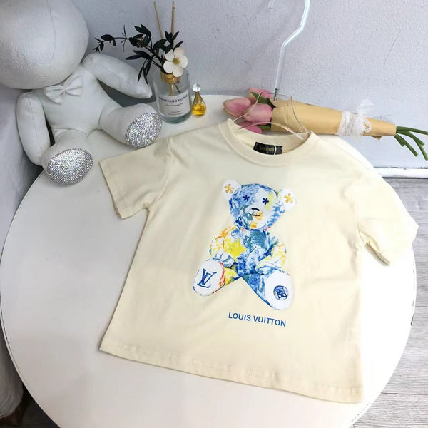 Fashionable Bear Printed T-shirt For Kids