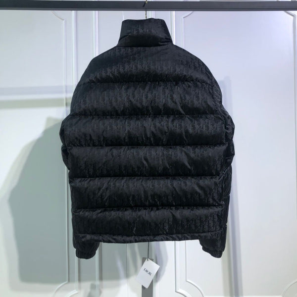 Latest Black Oblique Down Jacket