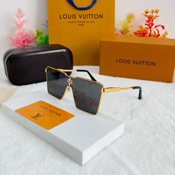 Trendy Designer Metal Frame Sunglasses