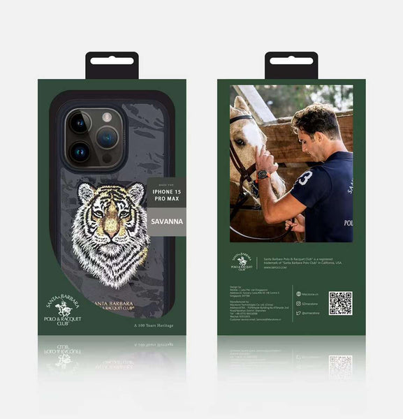 Santa Barbara Savanna Series Leather Case for iPhone 15 Series