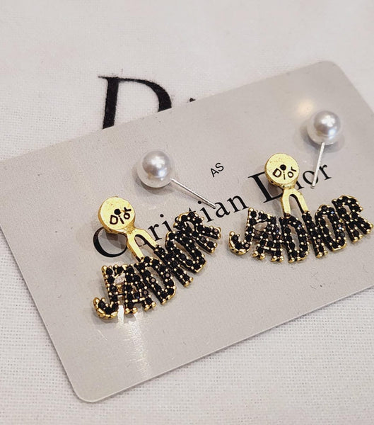 Premium Embellished  Fashionable Branded  Earrings