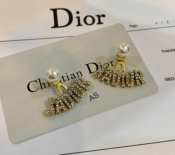 Premium Embellished  Fashionable Branded  Earrings