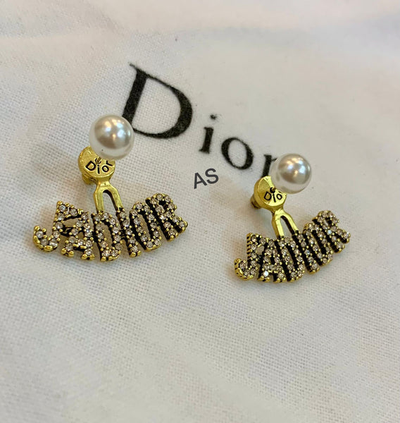 Premium Embellished  Fashionable Branded  Earrings