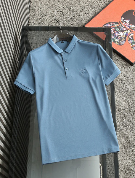 Cashmere And Cotton Blend Short-Sleeved Polo