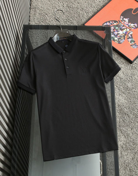 Cashmere And Cotton Blend Short-Sleeved Polo