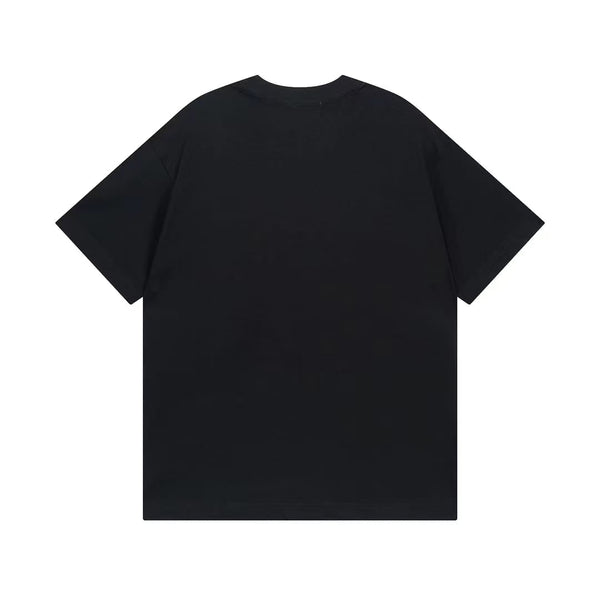 Latest Embroidery Regular Fit  Drop Shoulder Tees