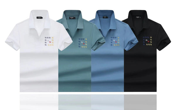 Premium Square Embroidered Logo Polo T-shirt