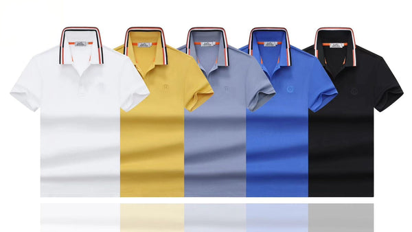 Premium Solid Cotton Polo T-shirt