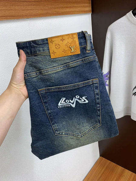 Luxury Denim Jeans Straight fit