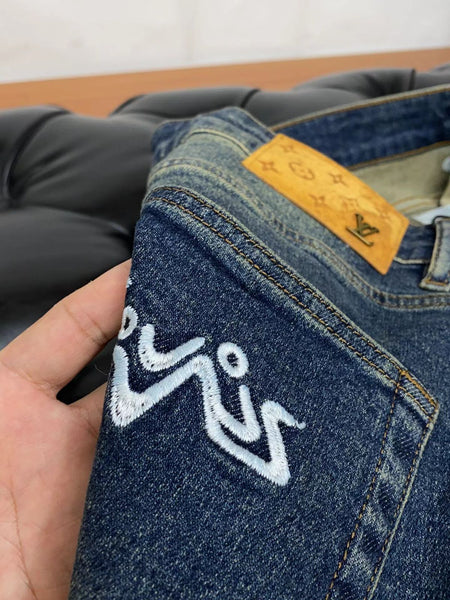 Luxury Denim Jeans Straight fit