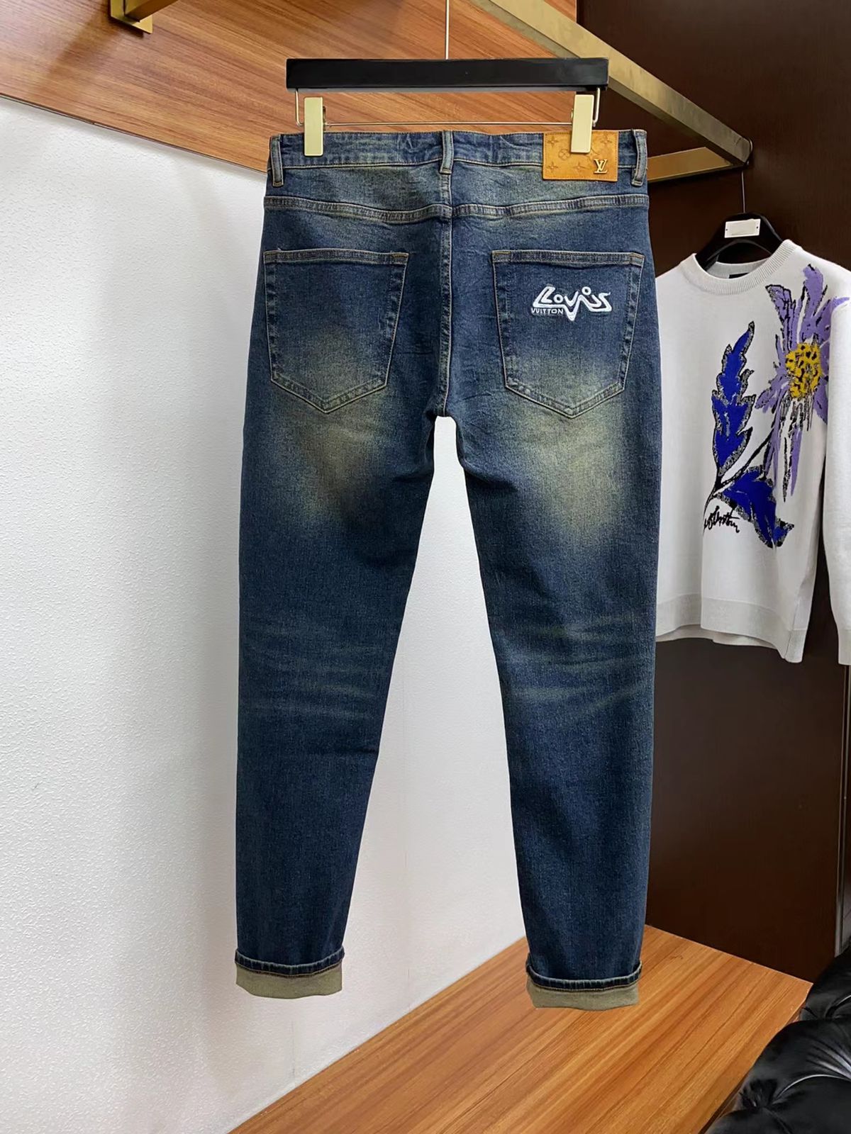 Luxury Denim Jeans Straight fit