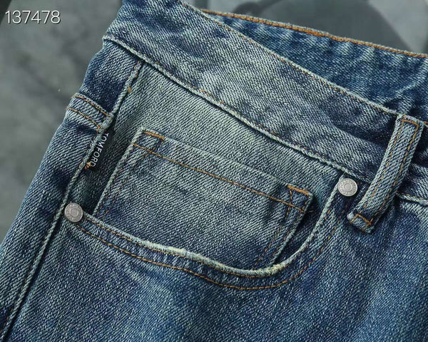 Imported Patched  Denim Jeans For Men