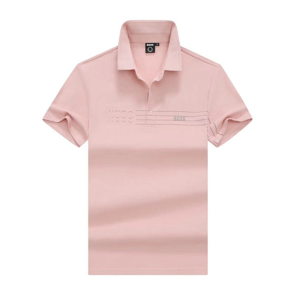 Premium Embossed Logo Polo T-shirt