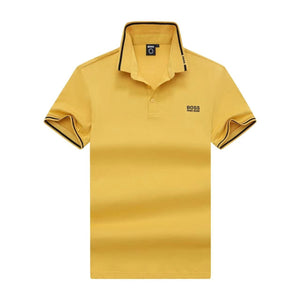 Luxury Embroidered Logo Polo Tee