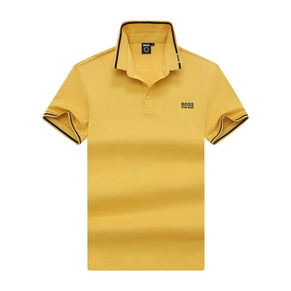 Luxury Embroidered Logo Polo Tee