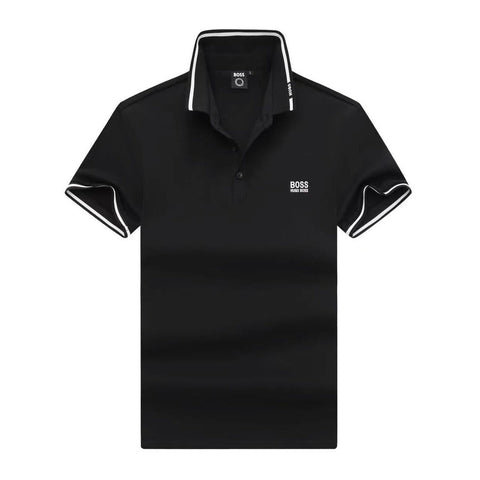 Luxury Embroidered Logo Polo Tee