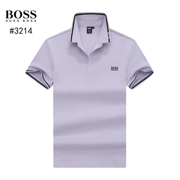 Luxury Embroidered Logo Polo Tee