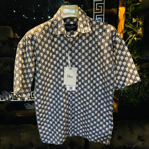 Imported  Printed Regular Drop Shoulder Shirt