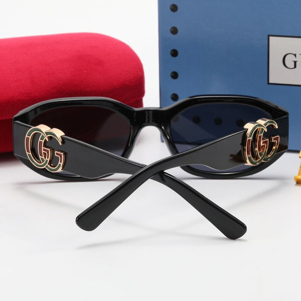 Designer Gradient -Framed Double G Signature Sunglasses