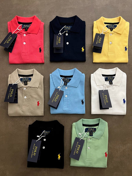 Premium  Polo Tee for Boys and Girls Superior Comfort