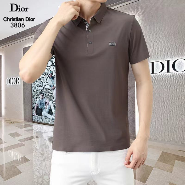 Premium  Trendy Regular Fit  T-shirt With Brand Logo