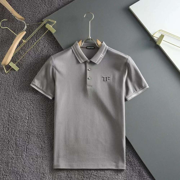 Luxurious  Embossed  Logo T-shirt