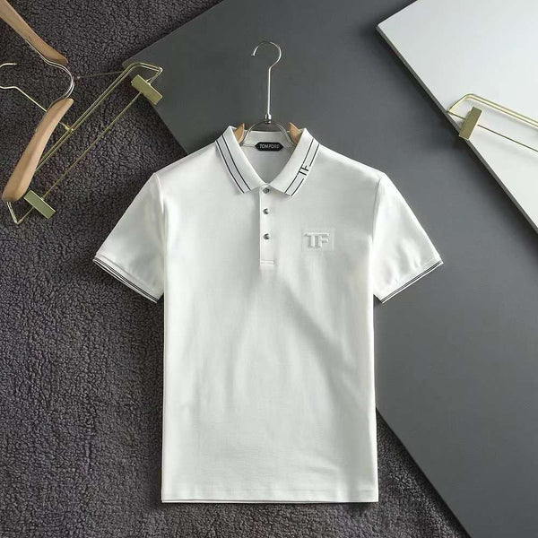 Luxurious  Embossed  Logo T-shirt