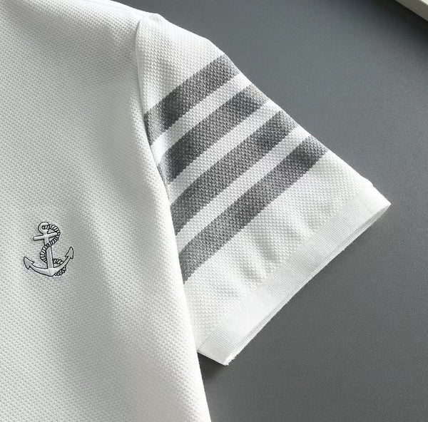 Branded Signature Embroidered Logo Polo Shirt