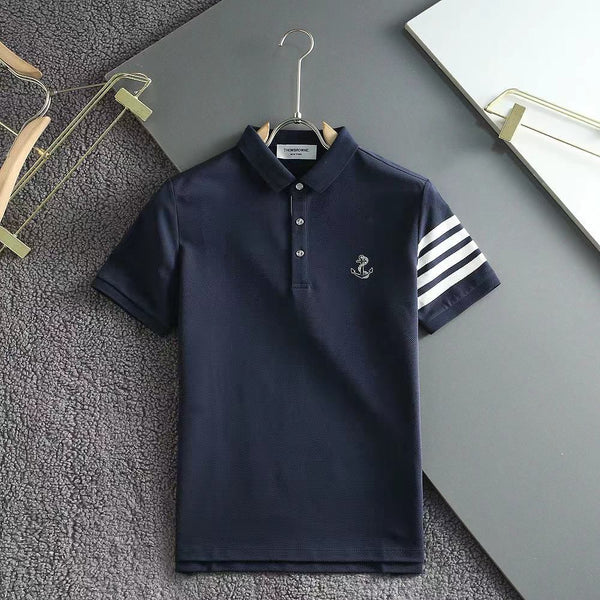 Branded Signature Embroidered Logo Polo Shirt