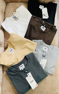 Latest  Solid Regular Fit Shorts and Tee