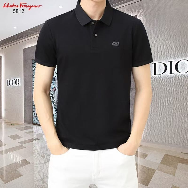 Premium  Regular Fit Branding on Collar  T-shirt