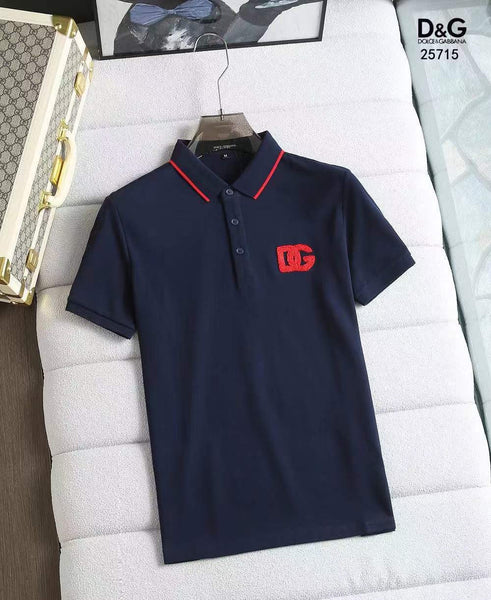 Luxury Embroidered  Logo cotton Polo Shirt